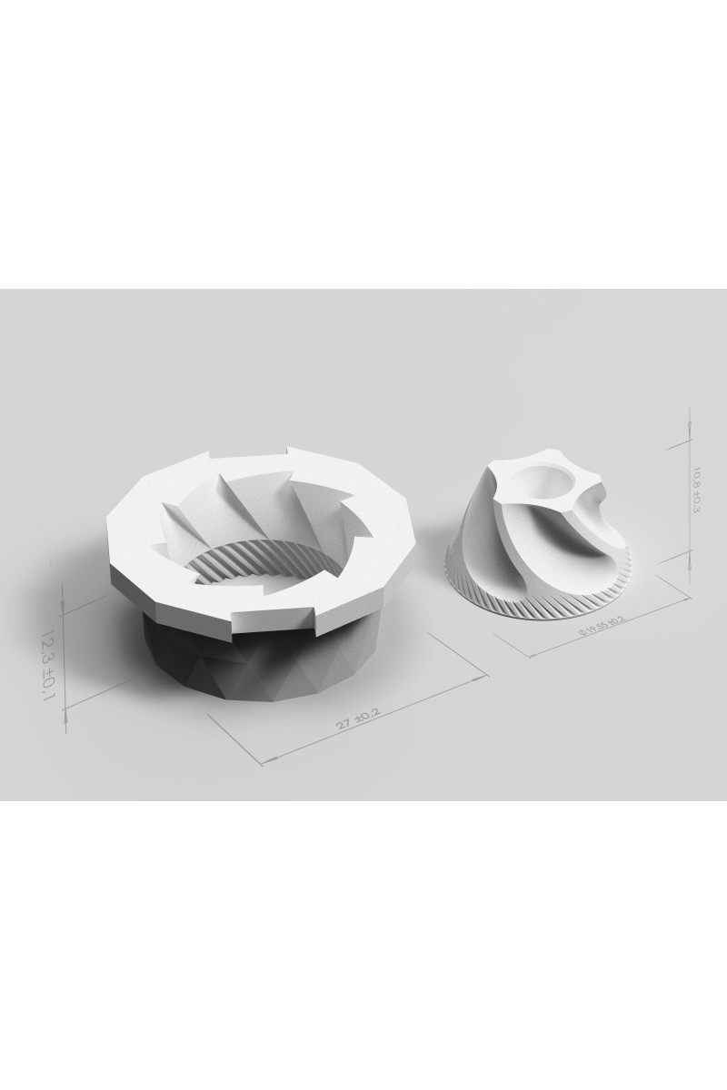 Peugeot Boreal manual salt mill 21cm feather white