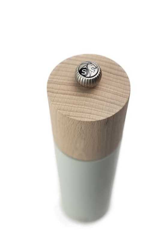 Peugeot Boreal manual salt mill 21cm sage green