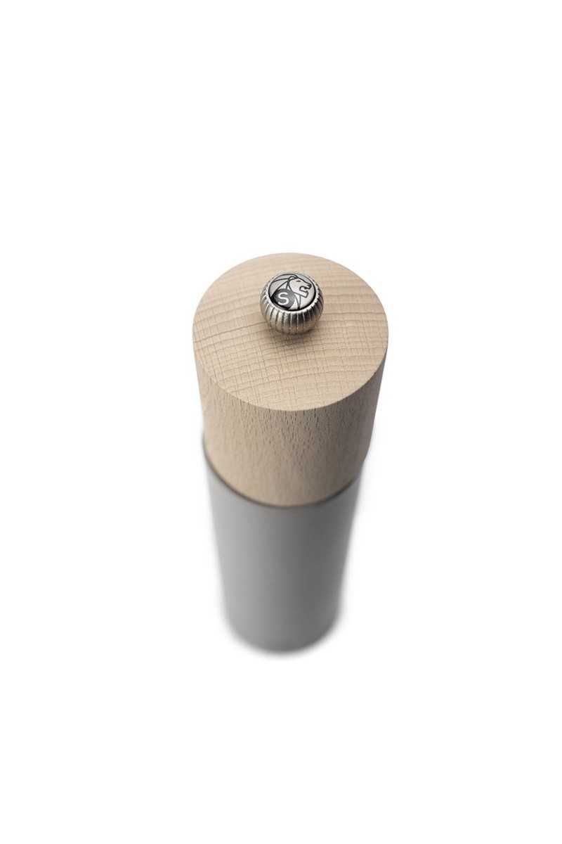 Peugeot Boreal manual salt mill 21cm pebble grey