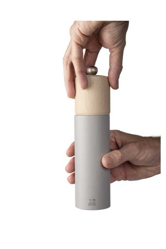 Peugeot Boreal manual salt mill 21cm pebble grey