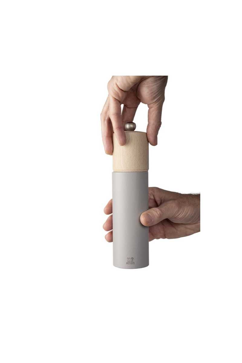 Peugeot Boreal manual salt mill 21cm pebble grey