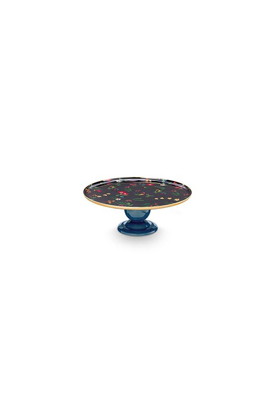 Pip Studio Tray Metal Sphere Berry Blues Blue 32x12.5cm