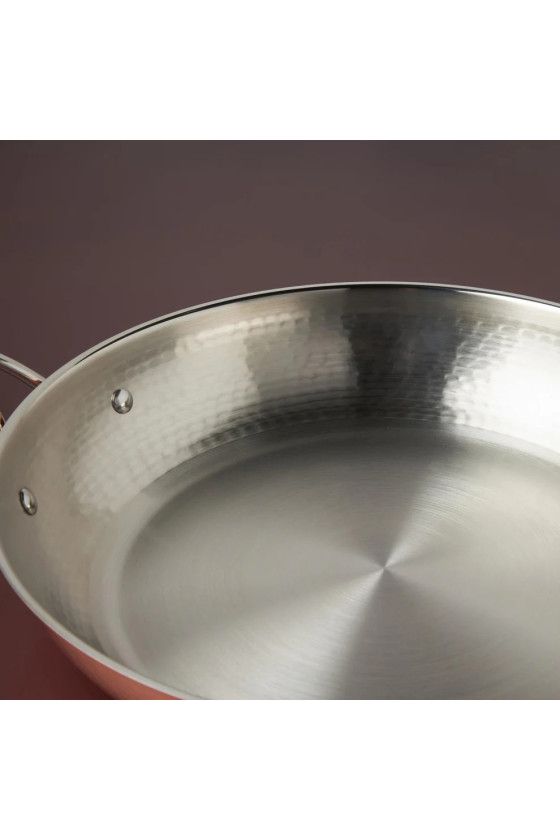 Ruffoni Opus Cupra 26cm koperen koekenpan – Italiaans vakmanschap