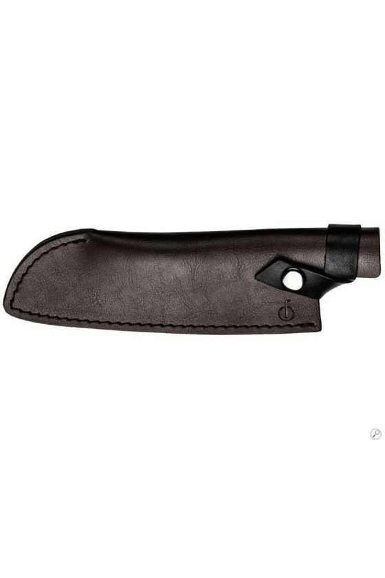 Leather Forged leren hoes voor de Forged Santokumessen 18cm