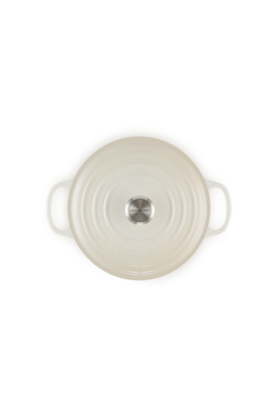 Le Creuset cocotte Braadpan Meringue 26cm - 5,3L