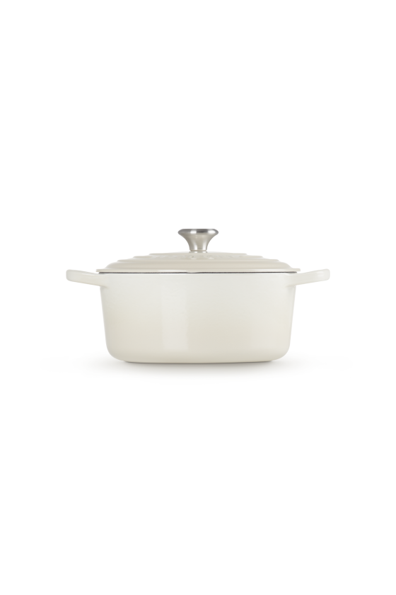 Le Creuset cocotte Braadpan Meringue 26cm - 5,3L