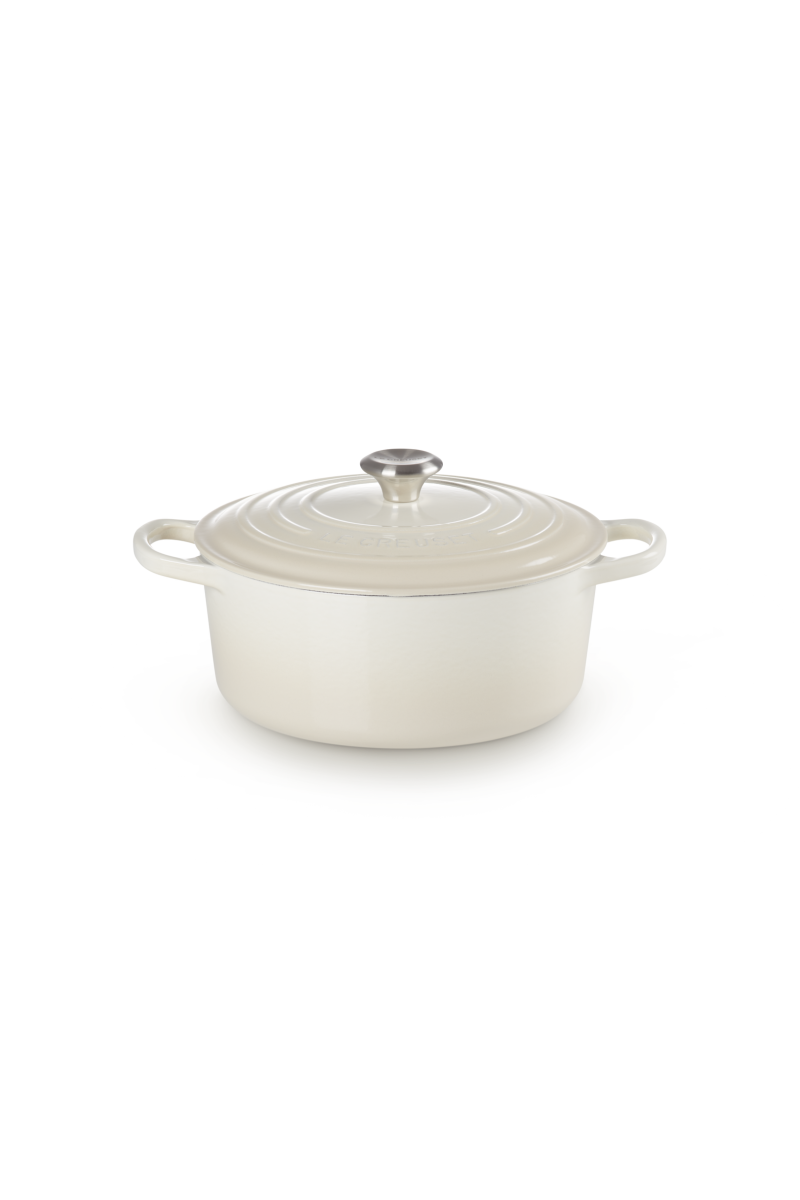 Le Creuset cocotte Braadpan Meringue 26cm - 5,3L