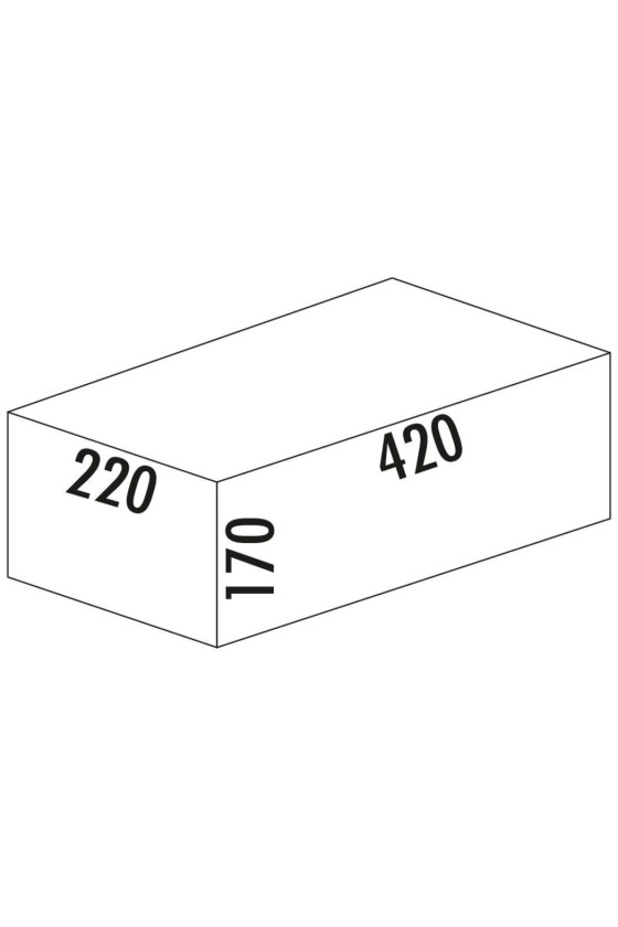 WESCO Grandy Brooddoos Nieuw Zilver 10liter