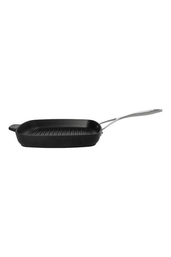 Demeyere 28x28cm cast iron grill pan – Specialties 5 matt black