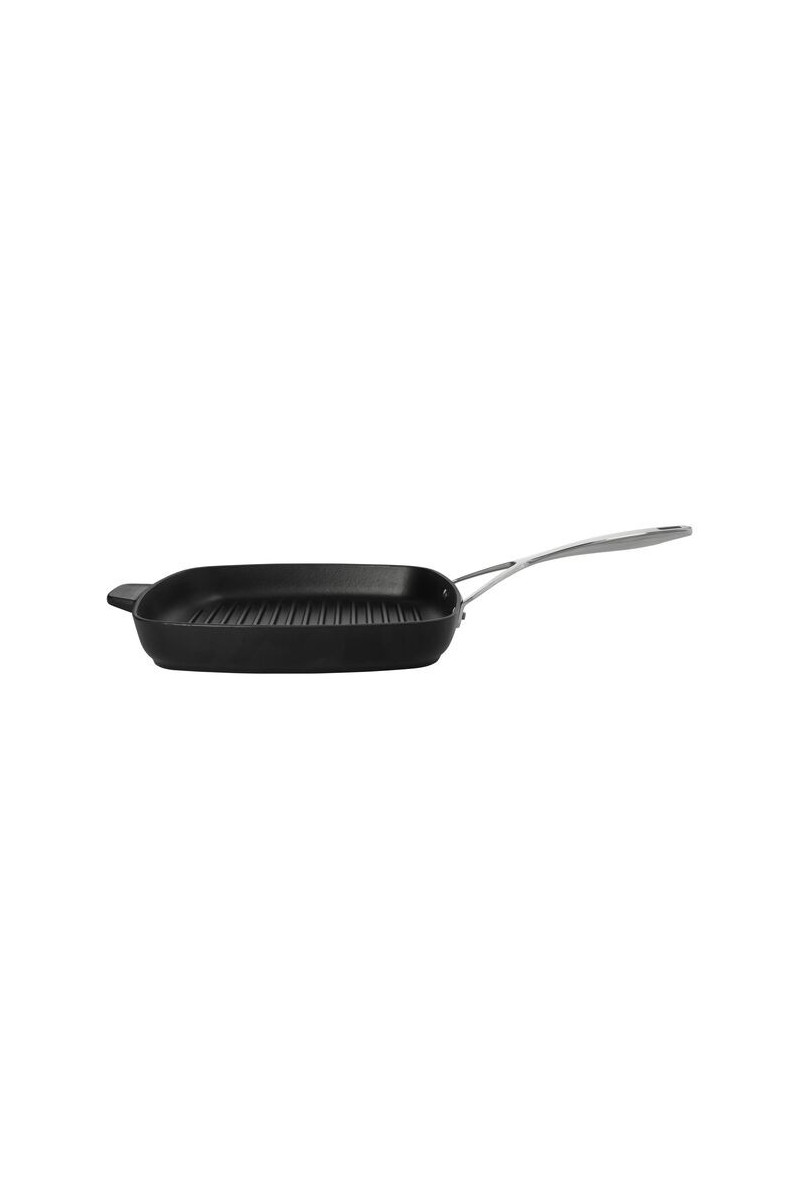 Demeyere 28x28cm cast iron grill pan – Specialties 5 matt black