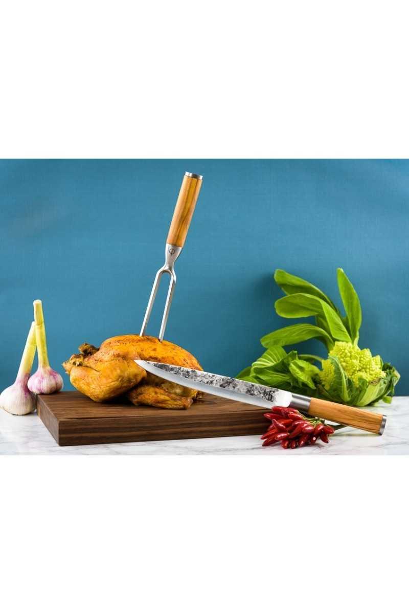 Forged Olive trancheervork