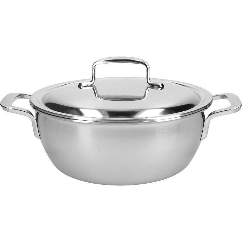 Demeyere Intense 5 28cm Sudderpan + dubbelwandig deksel