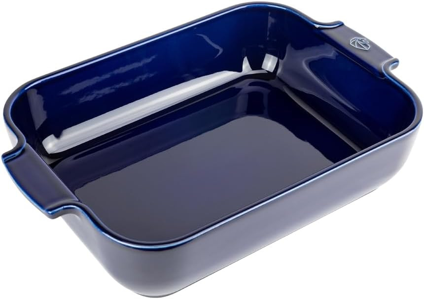 Peugeot rechthoekige ovenschaal 32cm blue